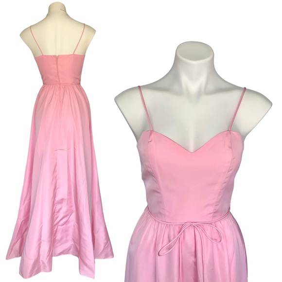 c r o w n :: Rare True Vintage Princess Satin Gown Bolero Jacket ILGWU - Picture 4 of 16